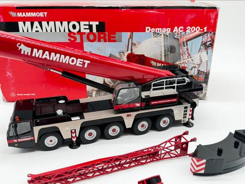 NZG DEMAG AC200 MAMMOET, Hobby en Vrije tijd, Modelauto's | 1:50, Nieuw, Hijskraan, Tractor of Landbouw, NZG, Ophalen of Verzenden