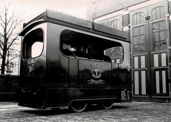 HTM tramloc "Ooievaar" Haagsche Tran Maatschappij. Trams, Verzamelen, Spoorwegen en Tramwegen, Nieuw, Trein, Overige typen, Verzenden