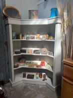 Hoekkast met 4 schappen - Ideaal voor presentatie, Huis en Inrichting, Kasten | Vitrinekasten, Ophalen, Met plank(en), 100 tot 150 cm