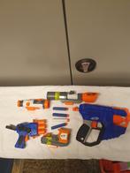 Nerf gun met verschillende kijkers, Kinderen en Baby's, Speelgoed | Buiten | Actiespeelgoed, Ophalen of Verzenden, Gebruikt