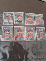 Panini voetbal 1984 Ajax spelers  8x, Ophalen of Verzenden, Zo goed als nieuw, Ajax, Poster, Plaatje of Sticker