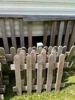 Tuinhek hekwerk hekjes hardhout, Tuin en Terras, Ophalen, Gebruikt, Hout, Tuinhek