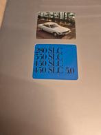 1979 nieuwstaat folder Nederlands Mercedes 450 SLC 5,0 280SL, Ophalen of Verzenden, Nieuw, Mercedes