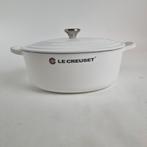 Le Creuset Signature ovale braadpan 29 cm Katoen mat, Huis en Inrichting, Keuken | Potten en Pannen, Ophalen, Gietijzer, Nieuw