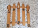 Kapstok blank eiken, Wandkapstok, Ophalen of Verzenden, Zo goed als nieuw, Minder dan 100 cm