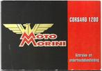 Moto Morini Corsaro 1200 handleiding (3864z), Motoren, Handleidingen en Instructieboekjes, Ophalen of Verzenden, Overige merken