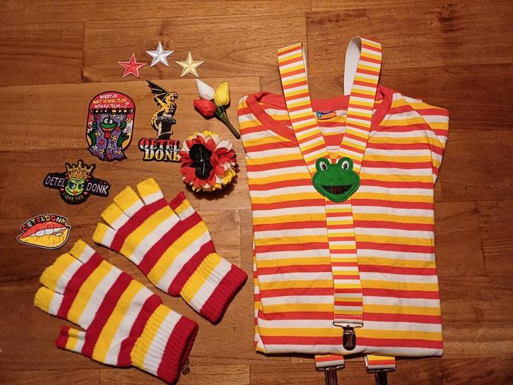 Oeteldonk carnaval emblemen longsleeve ed, Hobby en Vrije tijd, Feestartikelen, Nieuw, Carnaval, Ophalen of Verzenden