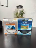 HOYA Filterset 72mm: UV Filter + Pro1 Digital Circular PL, Overige merken, Polarisatiefilter, Nieuw, Ophalen of Verzenden