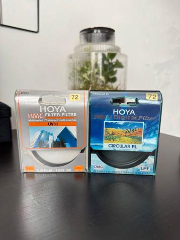 HOYA Filterset 72mm: UV Filter + Pro1 Digital Circular PL beschikbaar voor biedingen