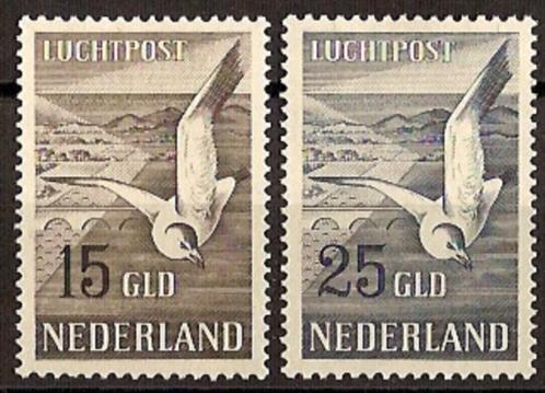 Nederland Luchtpost 12/13 postfris Zeemeeuwen 1951, Postzegels en Munten, Postzegels | Nederland, Postfris, Na 1940, Verzenden