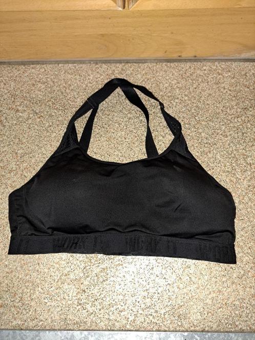 zwarte zeeman sport bh maat m, Kleding | Dames, Ondergoed en Lingerie, BH, Zwart, Ophalen of Verzenden