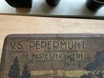 Verzamelblik VS pepermunt oud origineel blik, Ophalen of Verzenden, Gebruikt, Overige, Overige merken