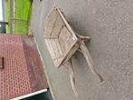 houten kruiwagen, Ophalen