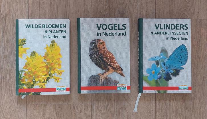 3 Natuurboeken Nationale Postcode Loterij, Boeken, Natuur, Zo goed als nieuw, Natuur algemeen, Ophalen of Verzenden
