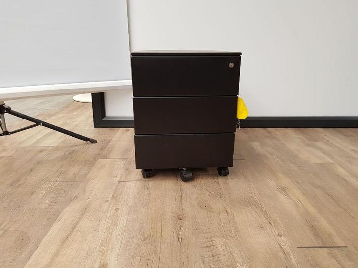 Metalen ladeblok (Zwart), Huis en Inrichting, Kasten | Ladekasten, Minder dan 100 cm, Minder dan 50 cm, 25 tot 50 cm, 3 of 4 laden