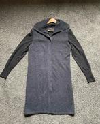 Sandwich lang blauw/zwart vest met rits maat S, Ophalen of Verzenden, Zo goed als nieuw, Maat 38/40 (M), Blauw