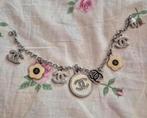 Prachtige bedel armband. Meer kleding, makeup, pumps, tassen, Gebruikt, Staal, Ophalen of Verzenden, Met bedels of kralen