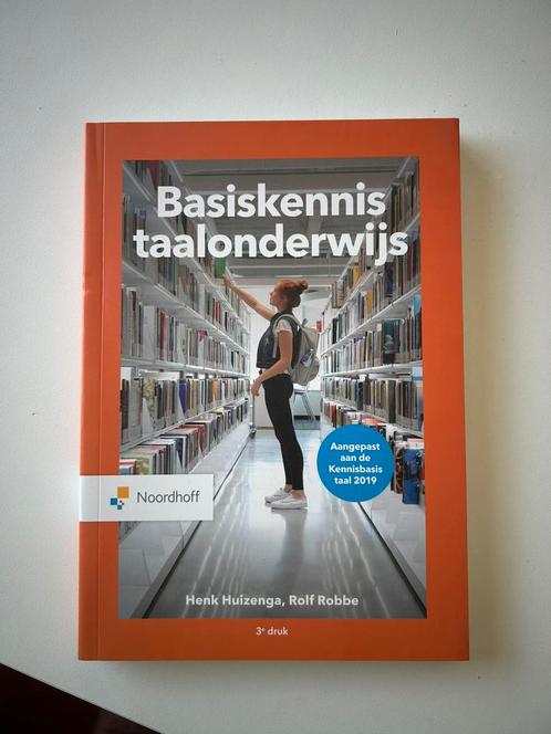Basiskennis Taalonderwijs PABO NHL schoolboeken, Boeken, Economie, Management en Marketing, Zo goed als nieuw, Management, Ophalen of Verzenden