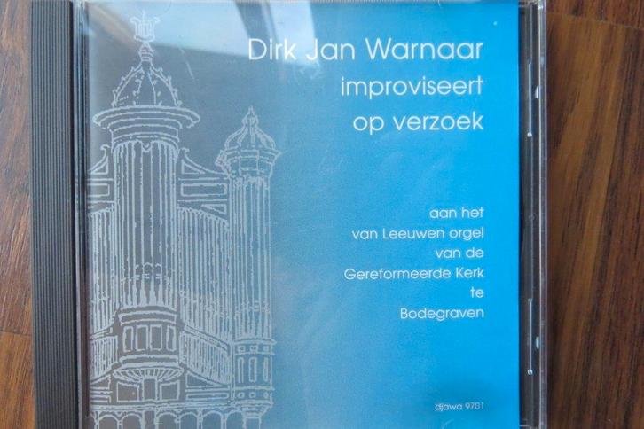 Cd orgel Dirk Jan Warnaar improviseert op verzoek Bodegraven, Cd's en Dvd's, Cd's | Religie en Gospel, Zo goed als nieuw, Gospel
