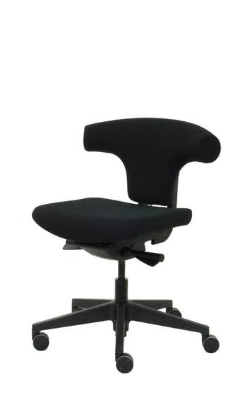 Nieuw | WPD-Line T-Bone Bureaustoelen | Zwart | NEN1335 beschikbaar voor biedingen
