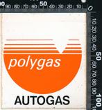 Sticker: Polygas - Autogas (2), Ophalen of Verzenden, Zo goed als nieuw, Auto of Motor