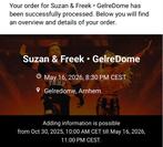 Suzan en Freek 16 Mei, Eén persoon, Mei