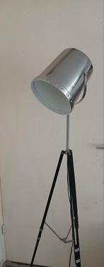 Industriële Vloerlamp met Statief, Huis en Inrichting, Ophalen of Verzenden, Zo goed als nieuw, Metaal, 150 tot 200 cm