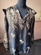 Antiek Batik Blouse, Ophalen of Verzenden, Zo goed als nieuw, Maat 38/40 (M), Zwart