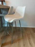 4 barkrukken van Bronx*71, Huis en Inrichting, Stoelen, Ophalen, Wit, Zo goed als nieuw, Vier