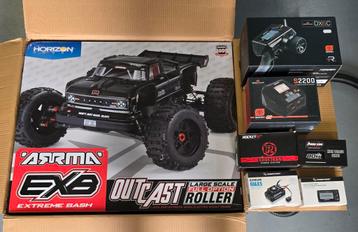 Arrma Outcast EXB 8S roller met Zender/Motor/ESC. Nieuw. beschikbaar voor biedingen