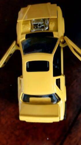 Diapet HONDA NEW PRELUDE G-26 GEEL YONEZAWA TOYS, Hobby en Vrije tijd, Modelauto's | 1:43, Nieuw, Auto, Overige merken, Ophalen of Verzenden