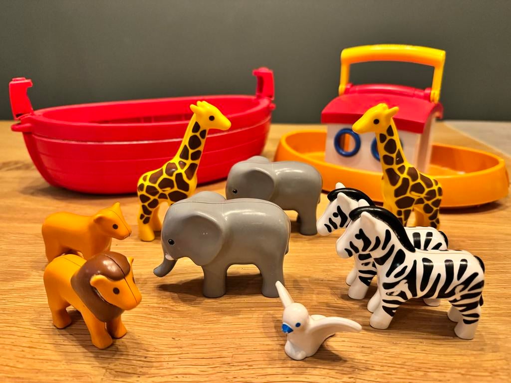 Playmobil Ark van Noach met Dieren, Kinderen en Baby's, Speelgoed | Playmobil, Ophalen of Verzenden, Gebruikt, Los playmobil