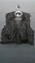 Zwart bont gilet - Jinhuli Shuidiao, Kleding | Dames, Maat 38/40 (M), Zwart, Ophalen of Verzenden, Jinhuli Shuidiao