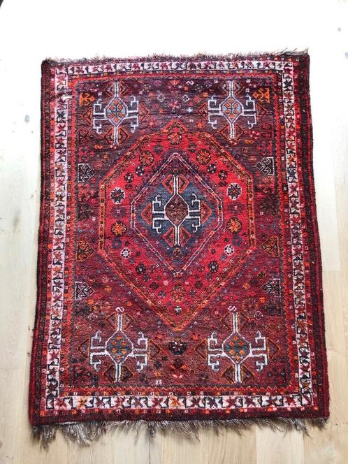 Handgeknoopt Perzisch tapijt Vintage, Antiek en Kunst, Antiek | Kleden en Textiel, Ophalen of Verzenden