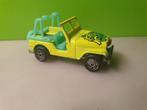 Majorette 268 - Jeep CJ7 [geel] 1/54, Hobby en Vrije tijd, Ophalen of Verzenden, Gebruikt, Auto
