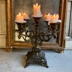 5 armige kandelaar in barok stijl *tres jolie Duiven*, Antiek en Kunst, Verzenden