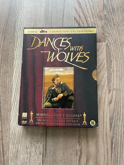 DVD Dances with wolves - 3 disc special edition, Cd's en Dvd's, Dvd's | Filmhuis, Zo goed als nieuw, Overige gebieden, Boxset