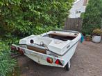 Polyester bootje met 5 pk motor, Watersport en Boten, Ophalen, Gebruikt