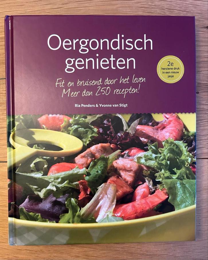 Ria Penders - Oergondisch genieten, Boeken, Kookboeken, Zo goed als nieuw, Ophalen of Verzenden