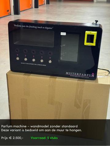 Parfum vending machine / parfummachine beschikbaar voor biedingen