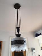 Antieke pendule hanglamp, kraaltjes lamp, Antiek en Kunst, Antiek | Lampen, Ophalen