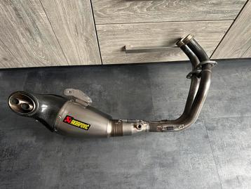 Akrapovic Titanium Yamaha MT 07 / Tracer 7 beschikbaar voor biedingen