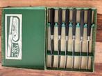 Vintage / antique Kratz roestvrij dinermenssen -6 in box, Ophalen of Verzenden