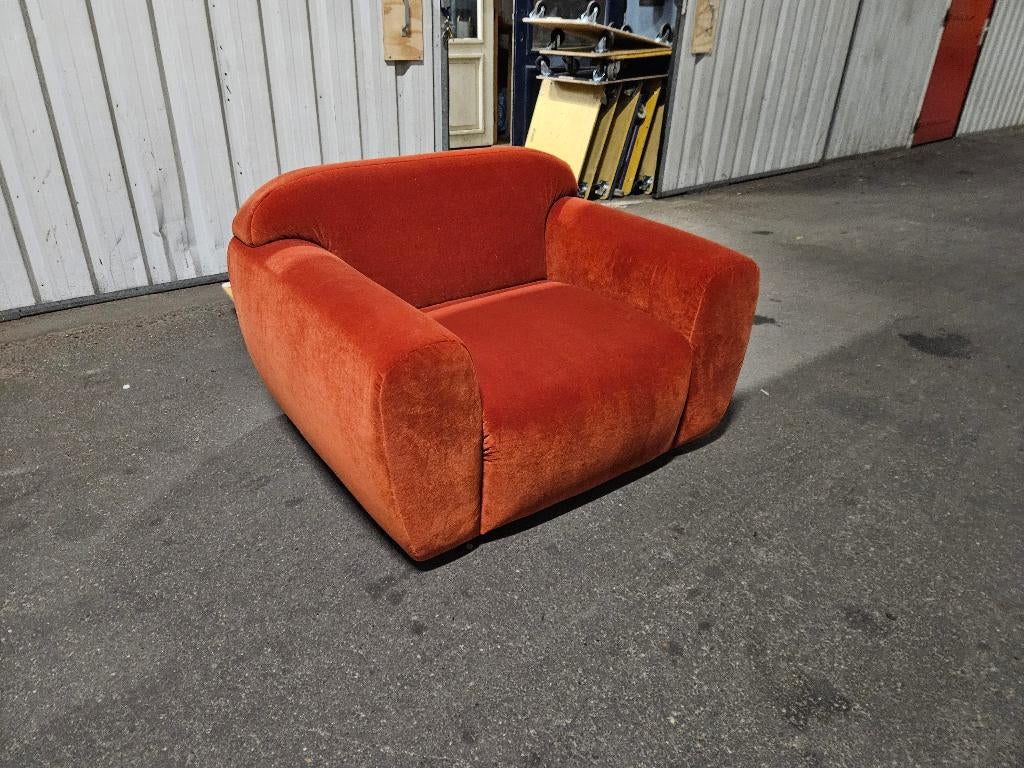 levering mogelijk – scherpe prijzen – rode fauteuil, Huis en Inrichting, Gebruikt, 75 tot 100 cm, Ophalen of Verzenden, Stof