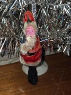 oude kerstversiering chenille santa, Ophalen of Verzenden, Gebruikt