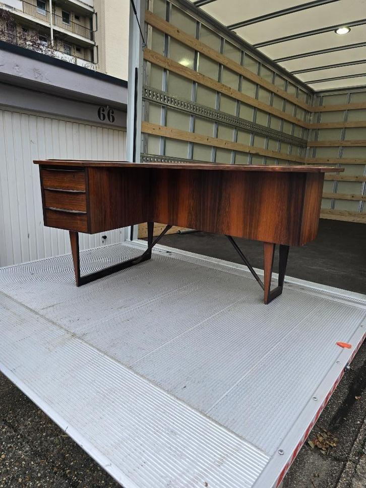 Boomerang bureau van Peter Løvig Nielsen voor Hedensted, Antiek en Kunst, Kunst | Designobjecten, Ophalen