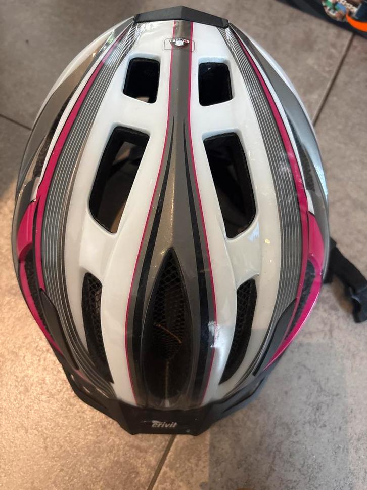 Crivit Fietshelm - Veiligheid voorop!, Fietsen en Brommers, Fietsaccessoires | Fietshelmen, Zo goed als nieuw, Dame, M, Ophalen of Verzenden