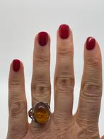 Z968 Prachtige zilveren Fischland ring maat 20,75, Sieraden, Tassen en Uiterlijk, Ophalen of Verzenden, Zilver, Ring, Met edelsteen