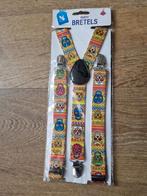 Party bretels in vrolijke kleuren print doodskoppen schedels, Ophalen of Verzenden, Nieuw, Overige maten