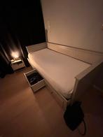 Hemnes kinderbed Ikea 90cm x 200cm, Ophalen, 85 tot 100 cm, Gebruikt, Lattenbodem